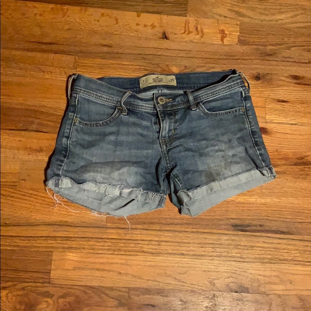 Hollister midi short denim shorts
